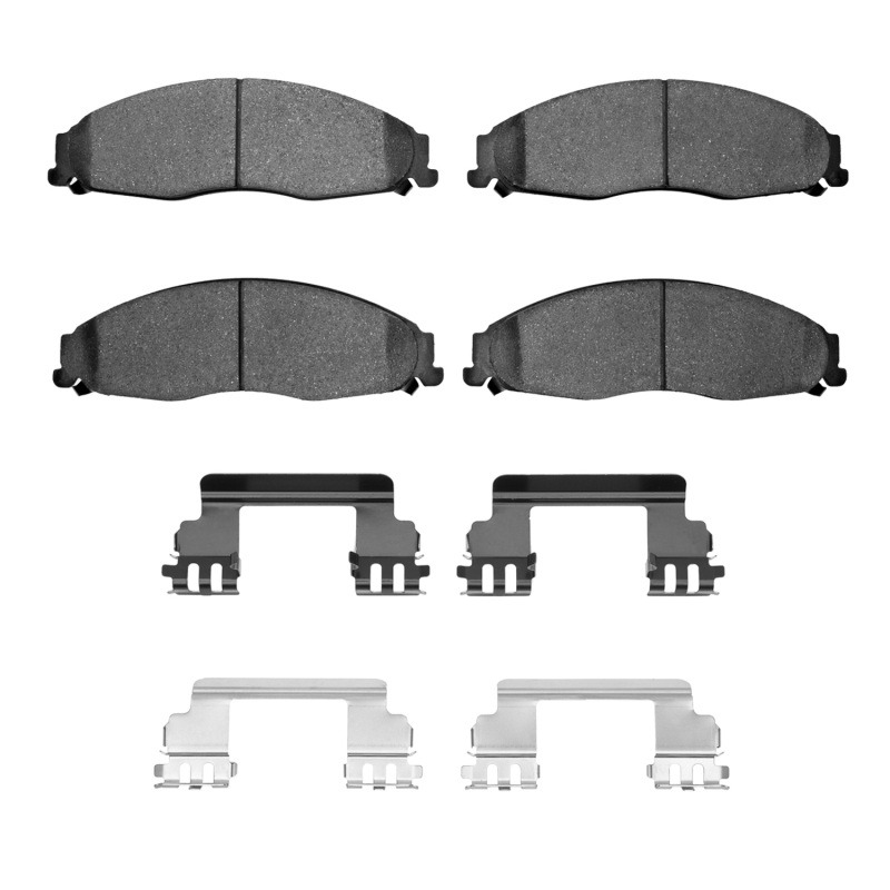 Cadillac CTS Brake Pads - Front - R1 Concepts - Semi Met - `03-`08
